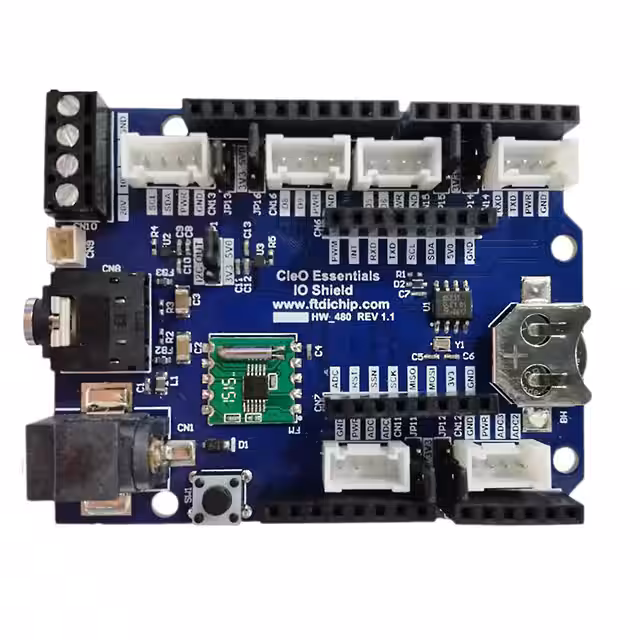 CLEOIO-SHIELD1 Bridgetek Pte Ltd.  Cartes d'évaluation - Cartes d'extension Cartes filles